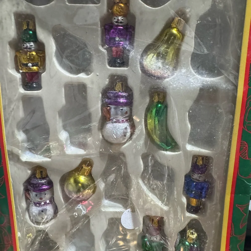 Radko Adler Dept 56 Christmas Snowman‎ Santa Mercury Glass Cowboy Slots Teddy